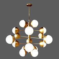 Chendelier italian globe cedar moss light 20