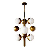 Lamp italian globe cedar moss light 9