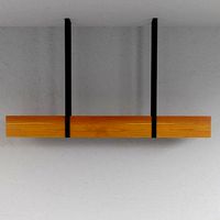 woodden wall lamp