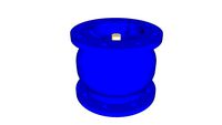 CLAPET A BRIDE DN150