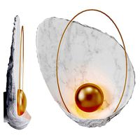 Bra Ginger and Jagger Pearl Wall Lamp
