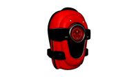 SciFi Backpack C07 Red - Fashion Character Design