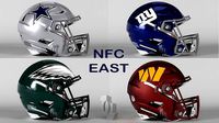 Helmet Football NFL NFC East Collection PBR
