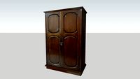 wardrobe teak wood