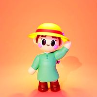 Cartoon Sophie Hatter in Howls Moving Castle anime Ghibli Rigged