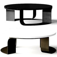 BERNHARDT Catalina Round Cocktail Coffee Table