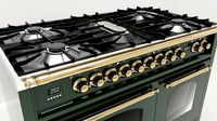 Retro Style Freestanding Range With Double Ovens
