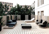 Balcony relaxation area