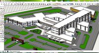 Sketchup Hospital E3
