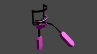 Low Poly Eyelash Curlers