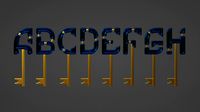 alphabet keys
