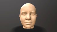 male head sculpt