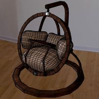 wood relax computer armchair