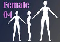 female 04 base mesh