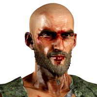 3d warrior model ready for animation