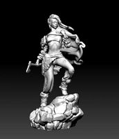 female nordic warrior