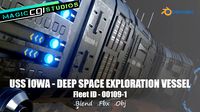 uss iowa - deep space exploration vessel