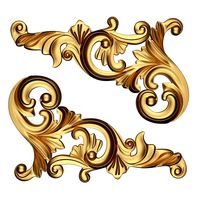 corner carved plaster molding decoration 05