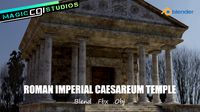 roman imperial caesareum temple of worship