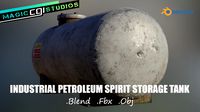 industrial petroleum spirit storage tank