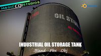 industrial large oil storage tank