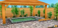 Outdoor bath - day time
