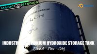 industrial large ammonium hydroxide storage tank