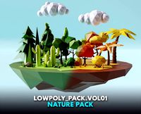 lowpolycollectionnature