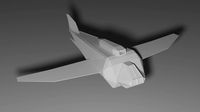 low poly airplane ver 1