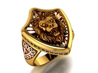lion ring