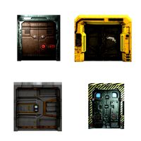 set-of-sci-fi-doors-