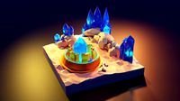 desert of crystals