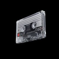 audio cassette tape with box