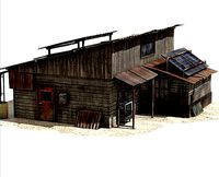 post apocalyptic house