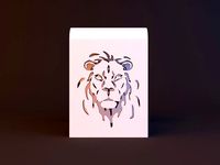 loft chair stool lion