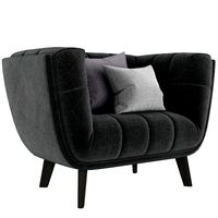 modway bestow upholstered fabric armchair