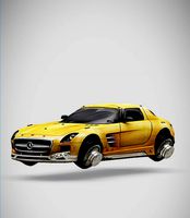 futuristic sport car