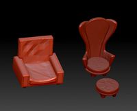 carl and ellie chair - up