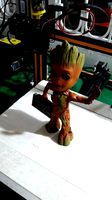 groot con grabadora
