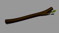stick with leaf