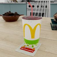 mcdonalds photorealistic pbr cup low-poly