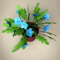 cartoon plant