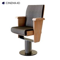 modern armchair for concert and conference hall