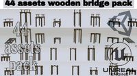 wood bridge assets pack