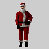 3d santa claus doll 003