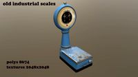 old industrial scales