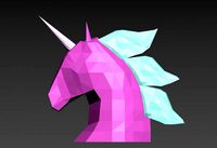 unicorns head