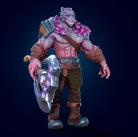 werewolf wolf sword - for games