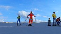 skiing man
