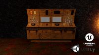 main power plant control panel